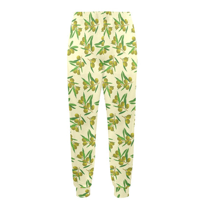 Olive Print Design LKS302 Men's Casual Track Pants