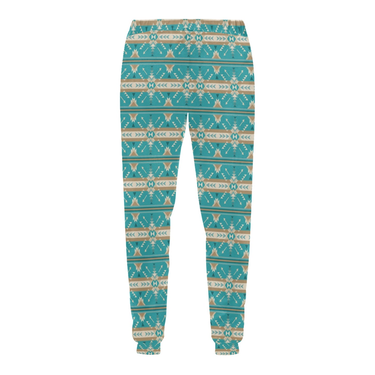 Southwest Native Design Themed Print Men's Sweatpants