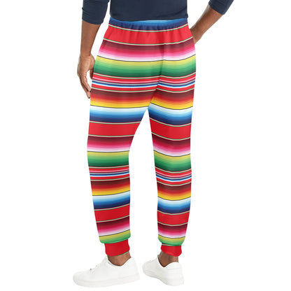 Serape Pattern Men's Casual Track Pants