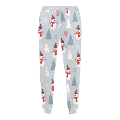 Snowman Print Design LKS302 Men's Sweatpants