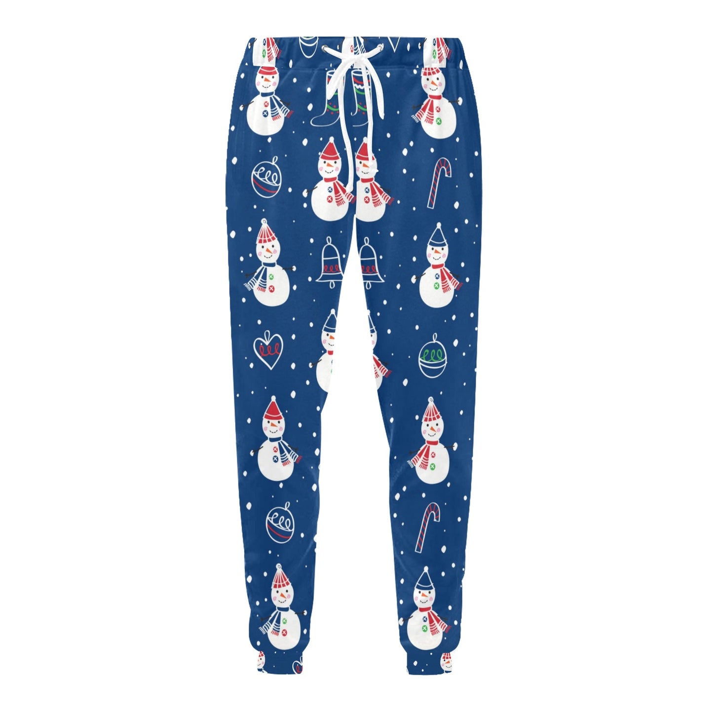 Snowman Print Design LKS306 Men's Sweatpants
