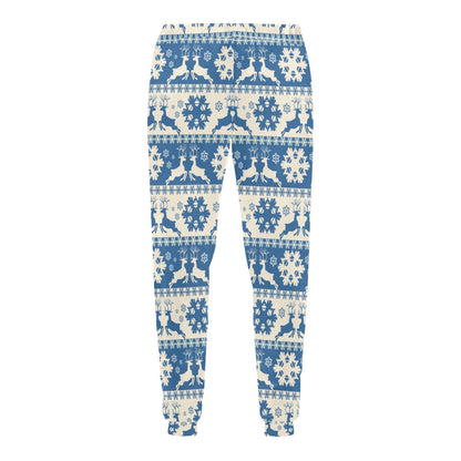 Reindeer Print Design LKS401 Men's Sweatpants