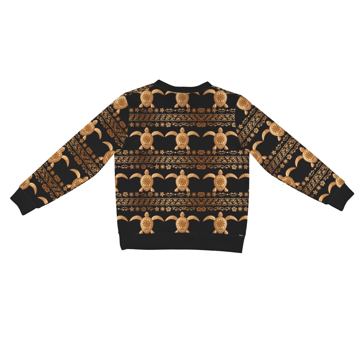 Tribal Sea turtle Polynesian Hawaiian Women's Cardigan