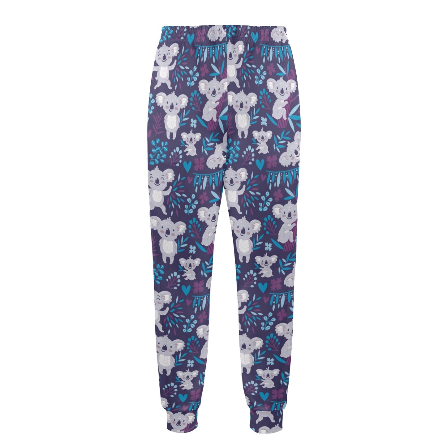 Koala Cute Themed Design Print Men's Casual Track Pants