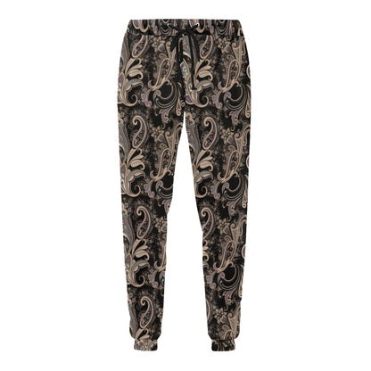 Paisley Mandala Design Print Men's Sweatpants
