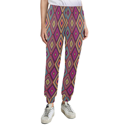 Southwestern Print Women's Casual Track Pants