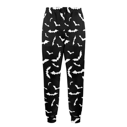Bat Pattern Print Design 05 Men's Casual Track Pants
