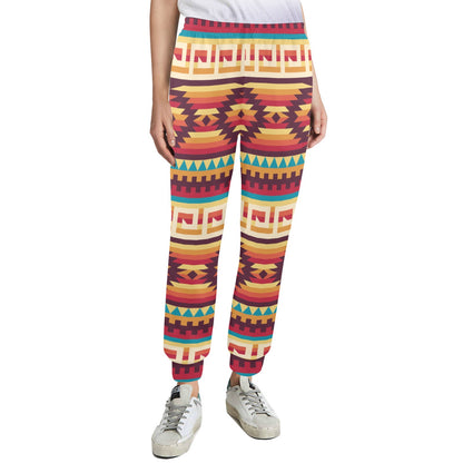 Tribal Aztec Vintage Women's Casual Track Pants