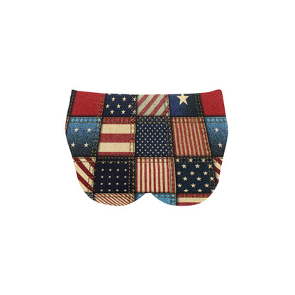 American flag Patchwork Design Men's Swimming Briefs