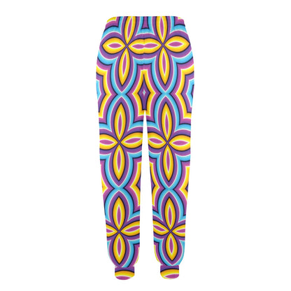 Optical illusion Pattern Print Design A03 Women's Casual Track Pants
