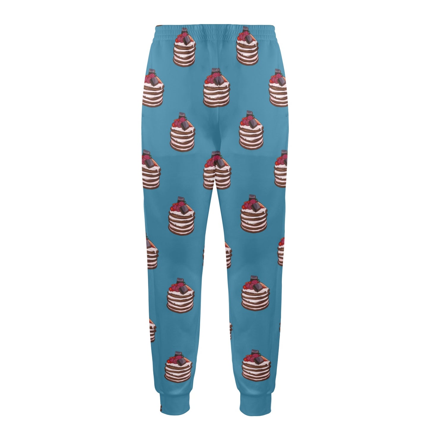 Pancake Pattern Print Design A03 Men's Casual Track Pants