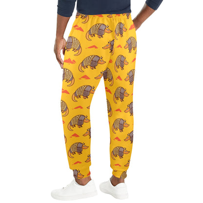 Armadillo Pattern Print Design 03 Men's Casual Track Pants
