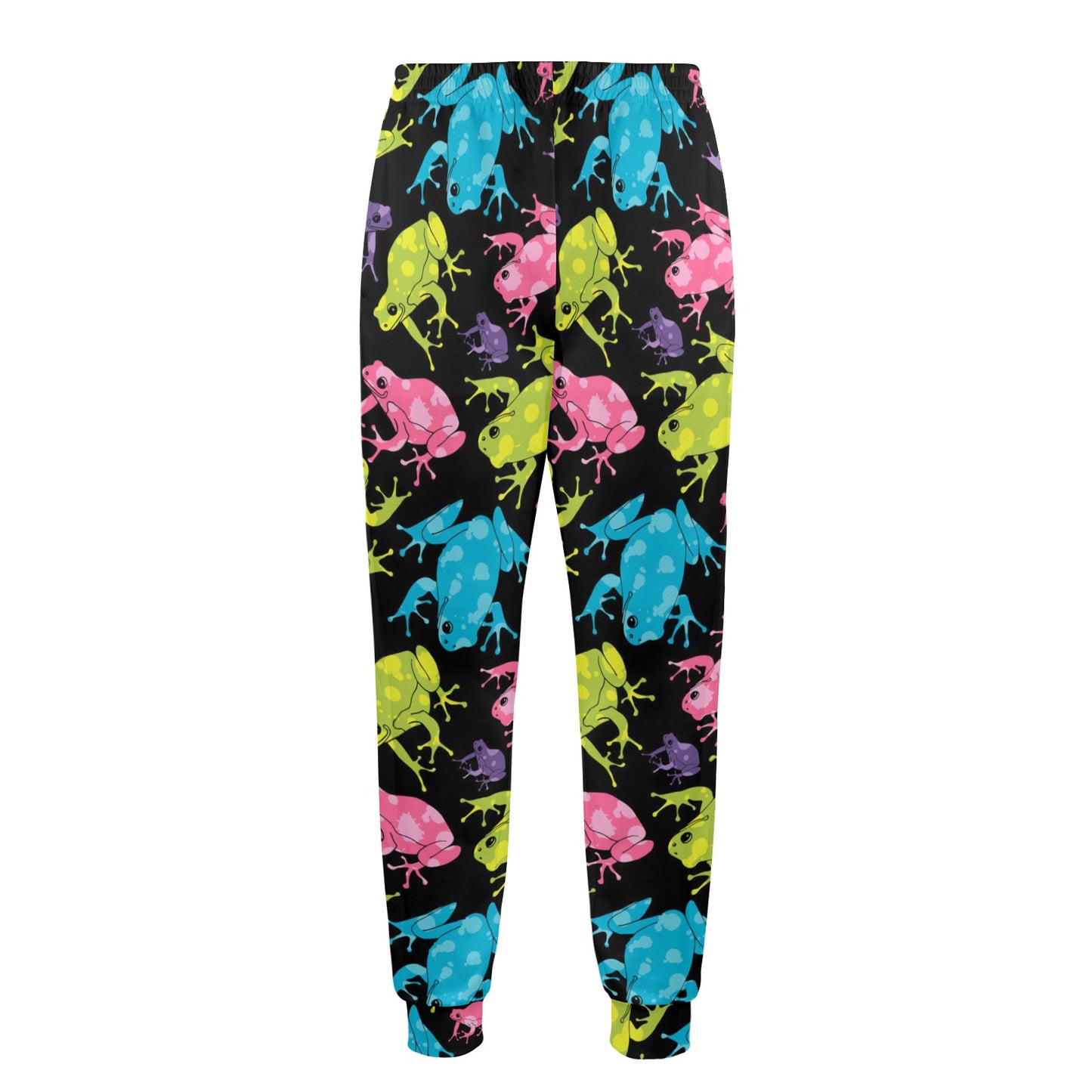 frog Design Print Pattern JJ0233 Men's Casual Track Pants