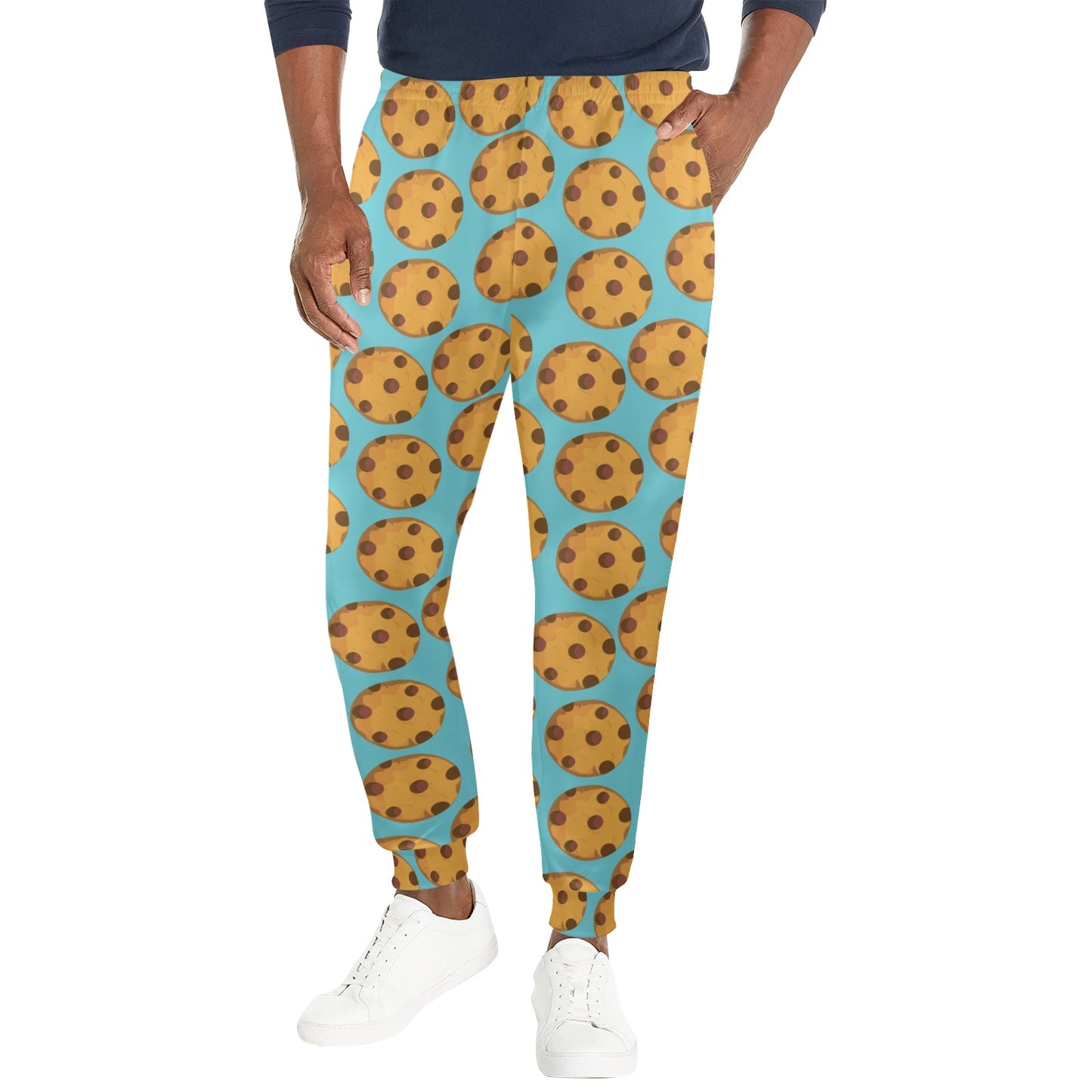 Cookie Pattern Print Design 01 Men's Casual Track Pants