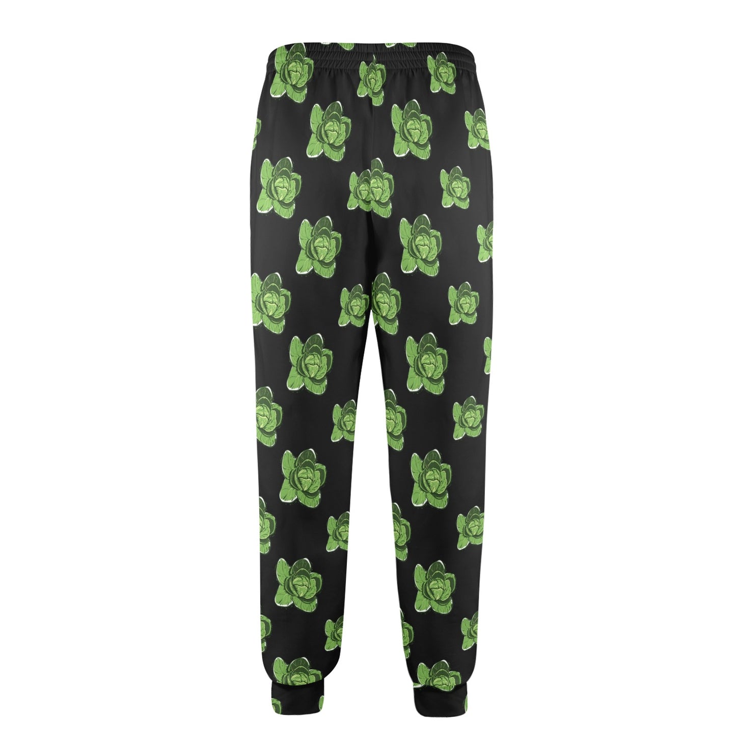 Cabbage Pattern Print Design 03 Men's Casual Track Pants