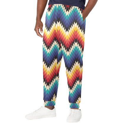 Tribal Aztec Men's Casual Track Pants