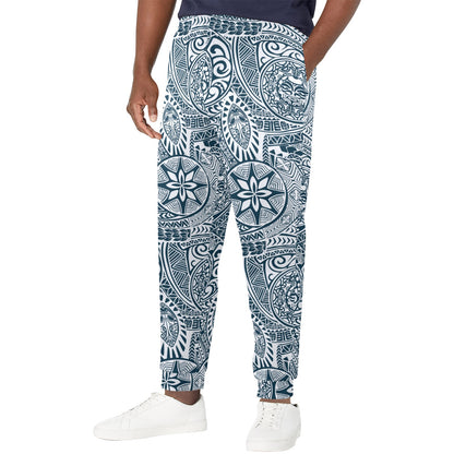 Polynesian Pattern Print Design A03 Men's Casual Track Pants