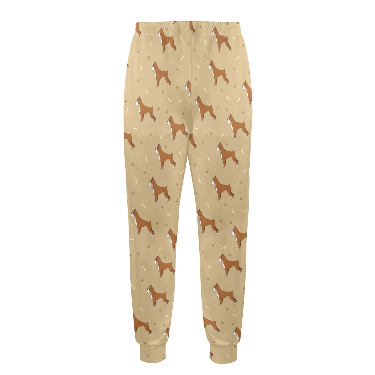 Boxers Pattern Print Design 02 Men's Casual Track Pants