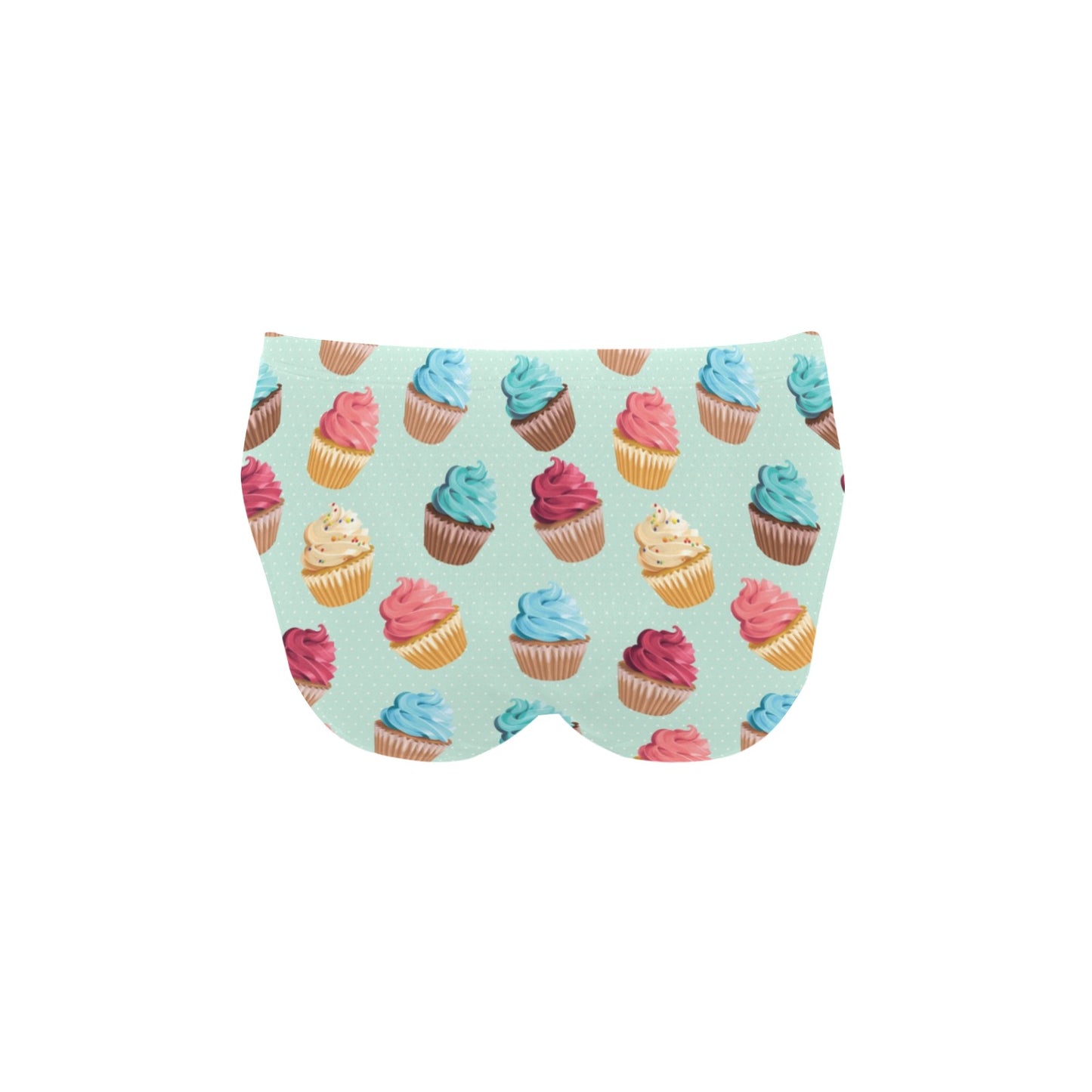 Cupcake Pattern Print Design 01 Men's Swimming Briefs