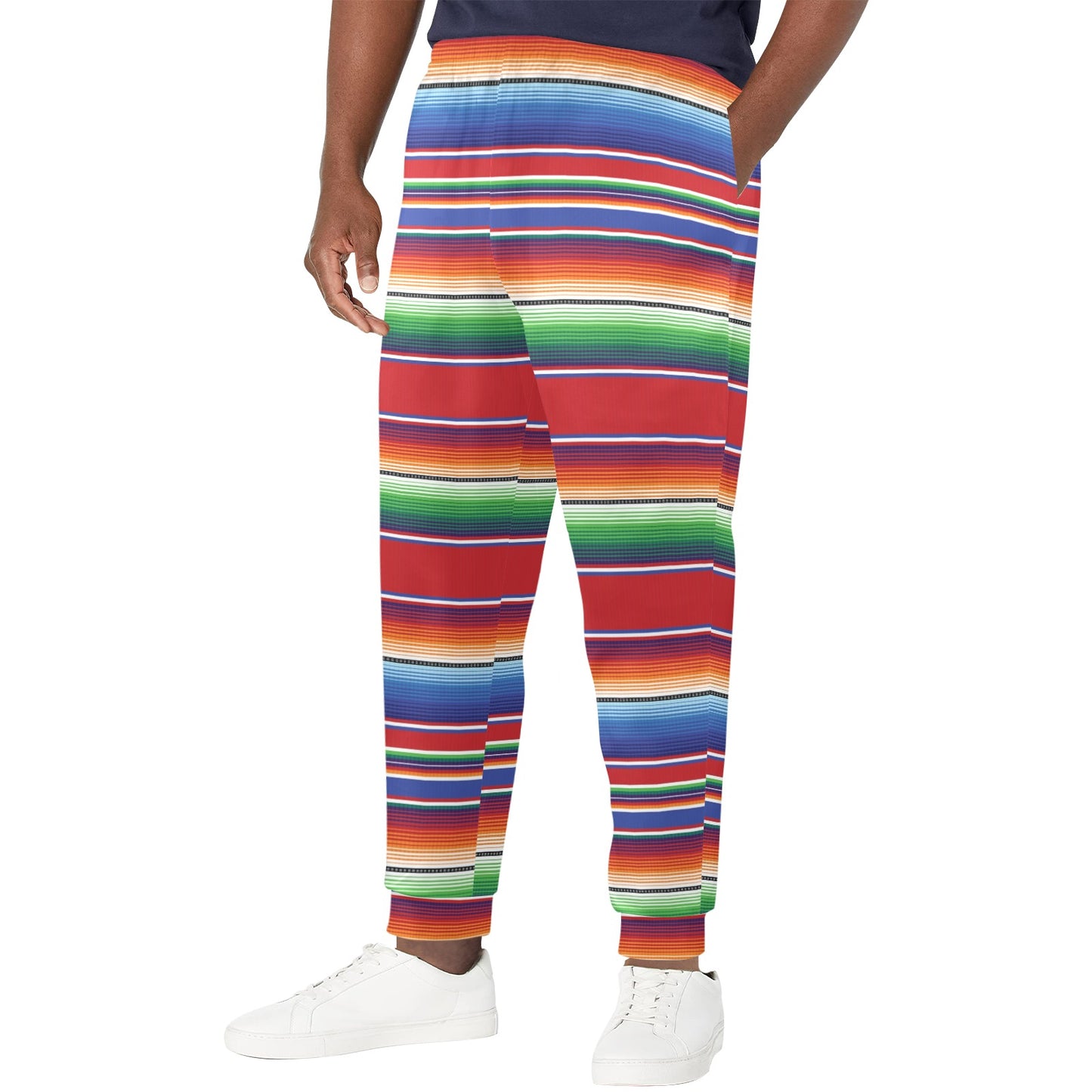 Serape Print Design LKS304 Men's Casual Track Pants