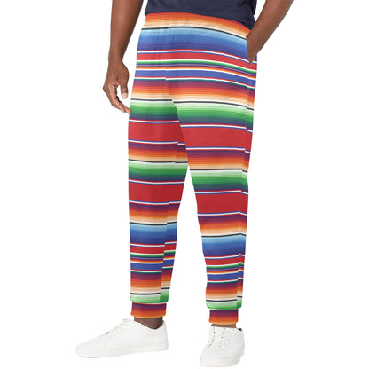 Serape Print Design LKS304 Men's Casual Track Pants