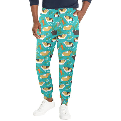 Guinea Pig Print Design LKS402 Men's Casual Track Pants
