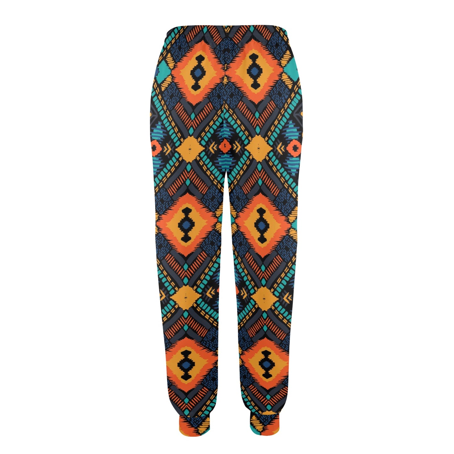 Kente Pattern Print Design 04 Women's Casual Track Pants