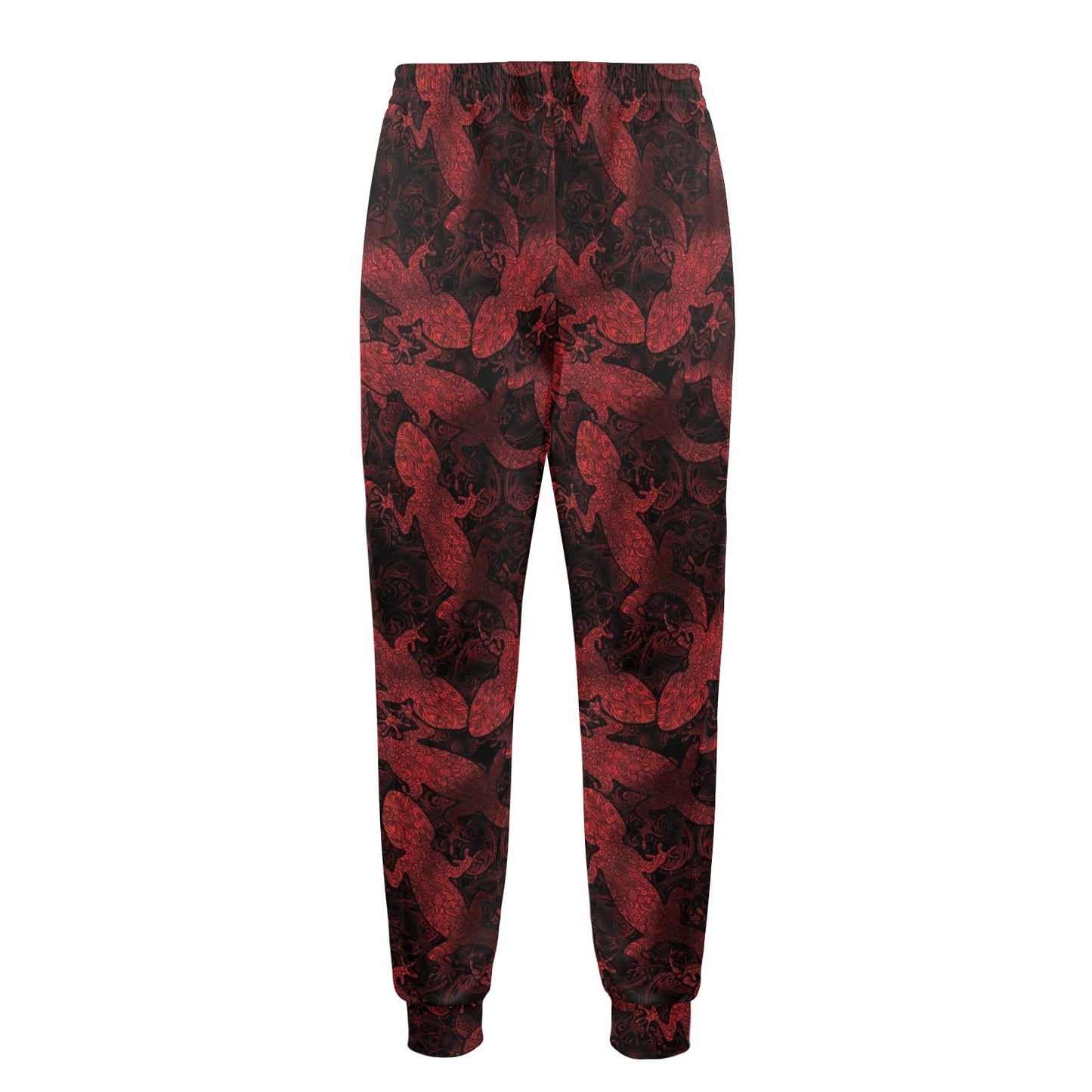 Gecko Pattern Print Design 04 Men's Casual Track Pants