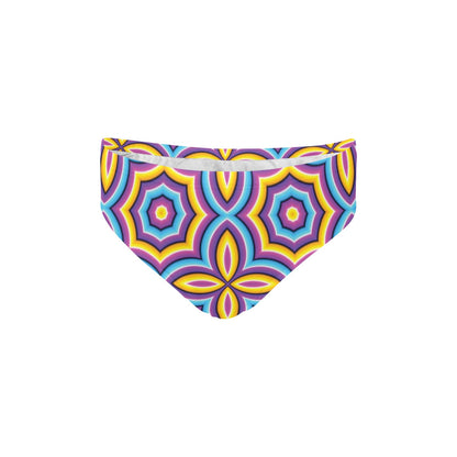 Optical illusion Pattern Print Design A03 Men's Swimming Briefs