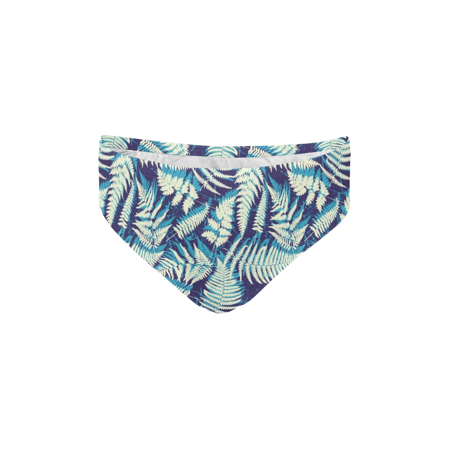 Fern Leave Summer Print Pattern Men's Swimming Briefs