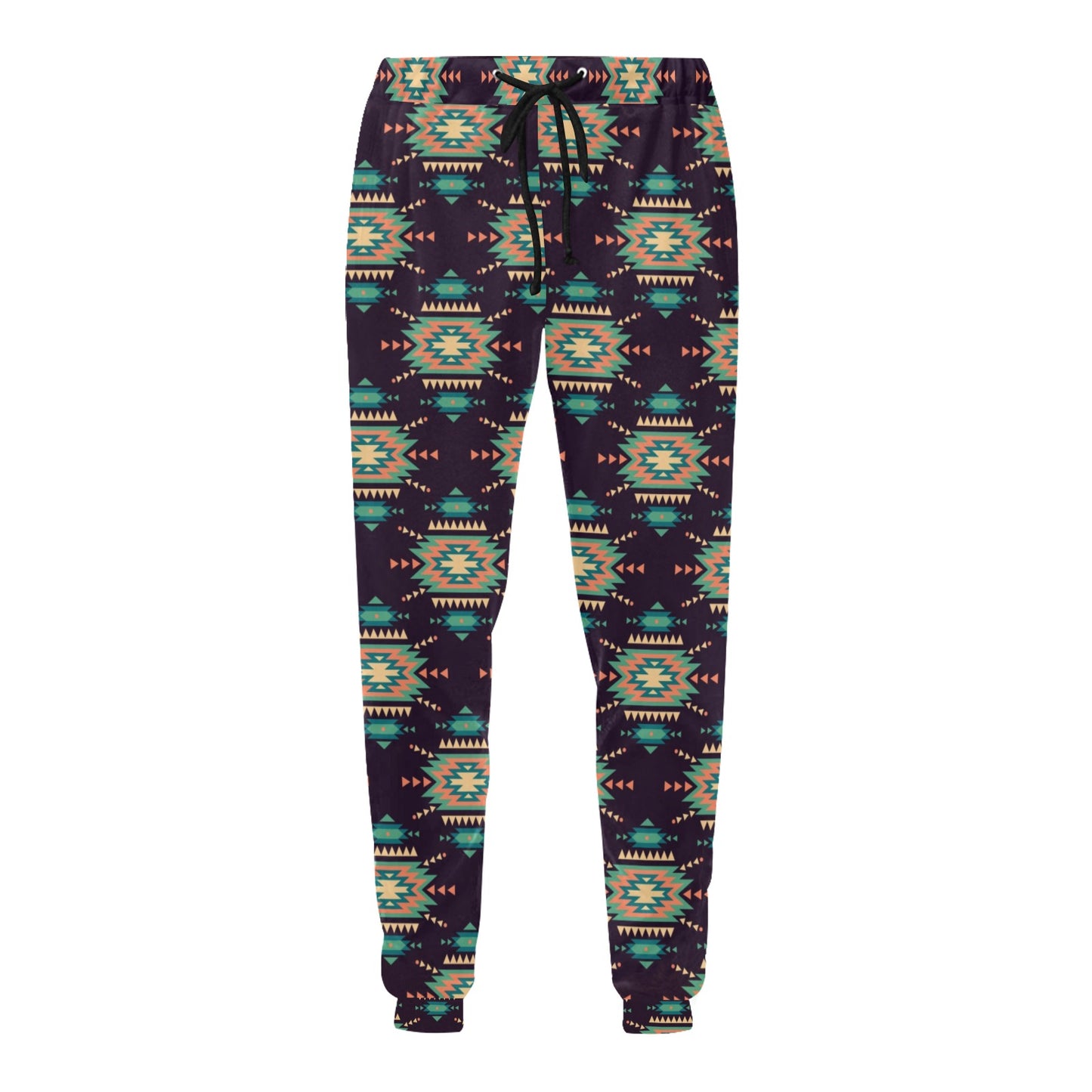 Navajo Geometric Style Print Pattern Men's Sweatpants