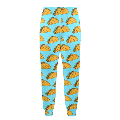 Taco Pattern Print Design TC03 Men's Casual Track Pants