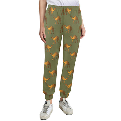 Camel Design Print Pattern JJ028 Women's Casual Track Pants