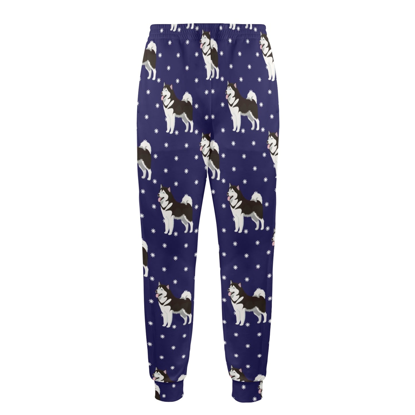 Alaskan Malamute Pattern Print Design 04 Men's Casual Track Pants