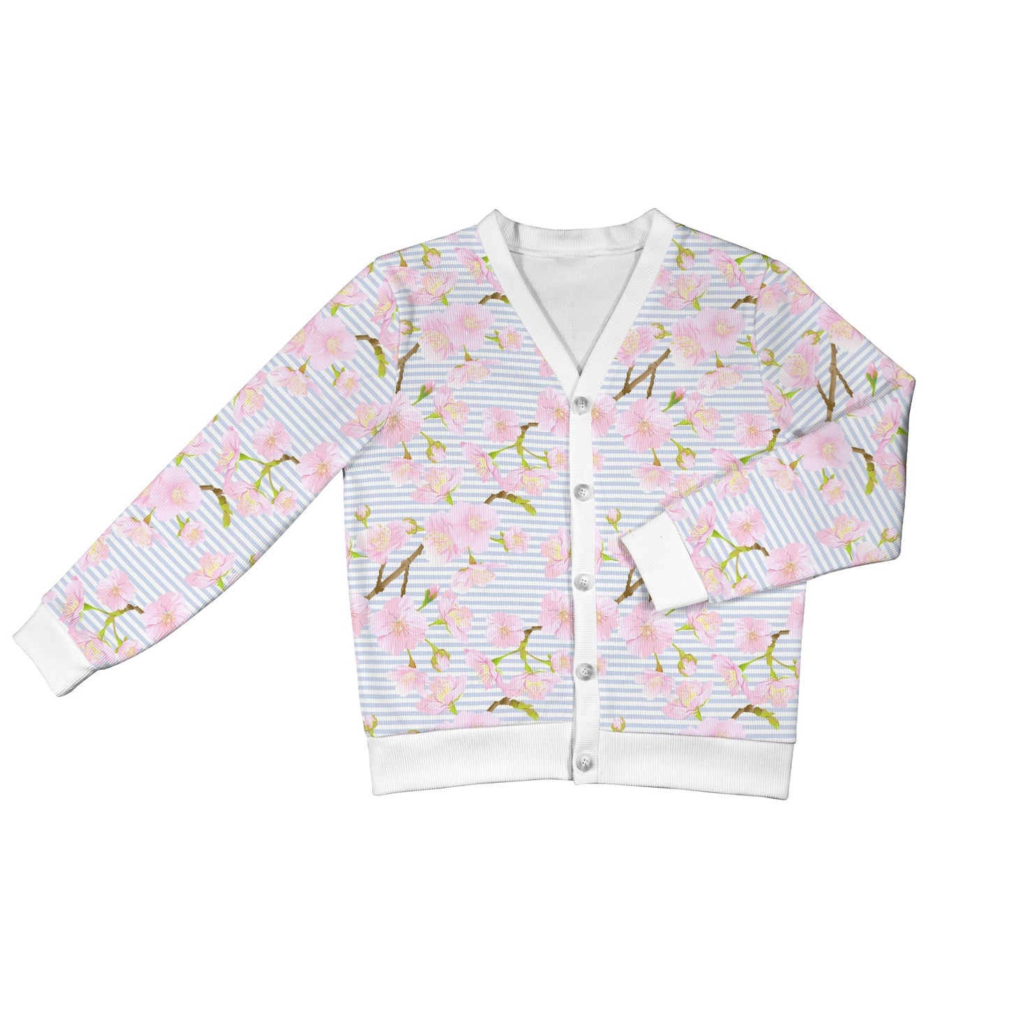 Pink Cherry Blossom Sakura Women's Cardigan