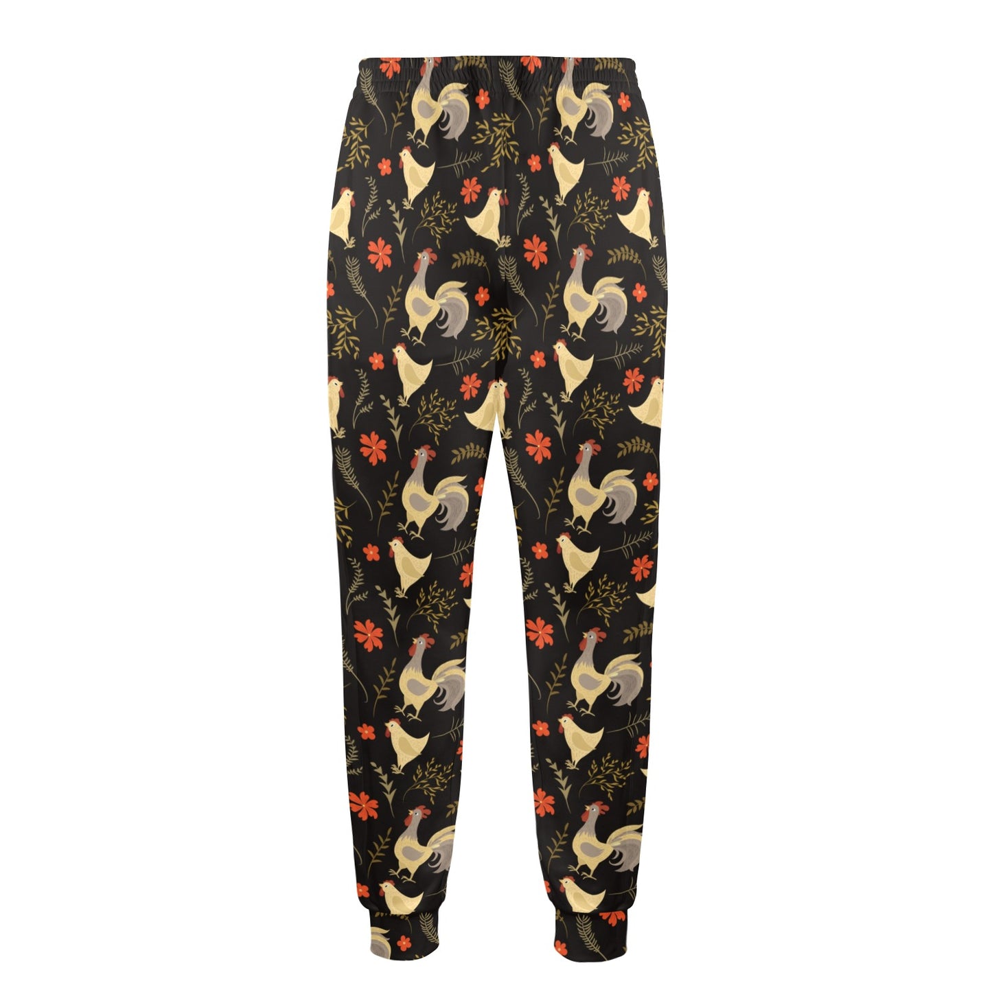 Chicken Pattern Print Design 04 Men's Casual Track Pants