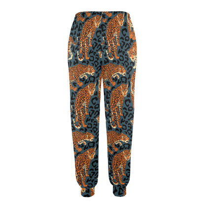 Jaguar Pattern Print Design 04 Women's Casual Track Pants
