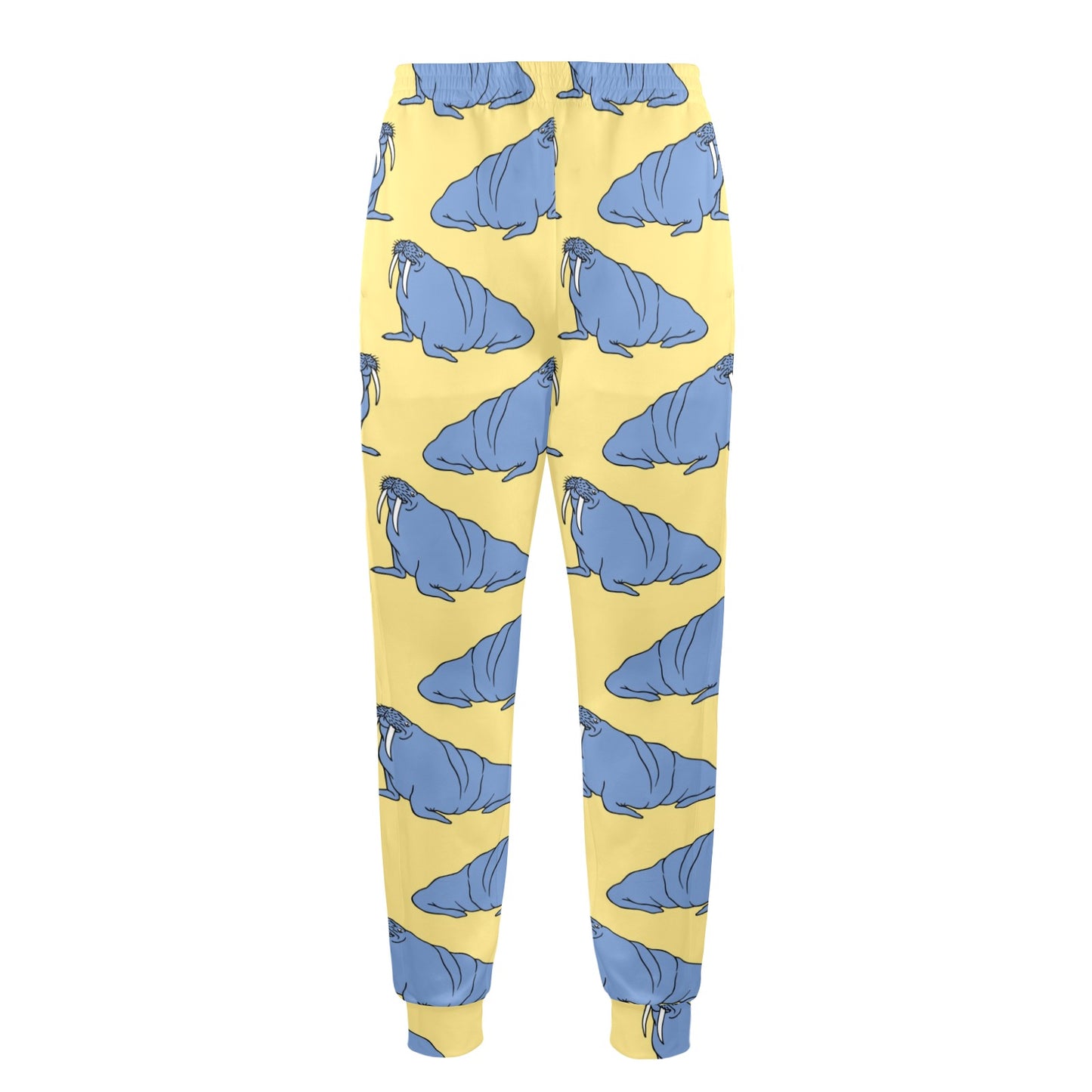 Walrus Pattern Print Design 02 Men's Casual Track Pants