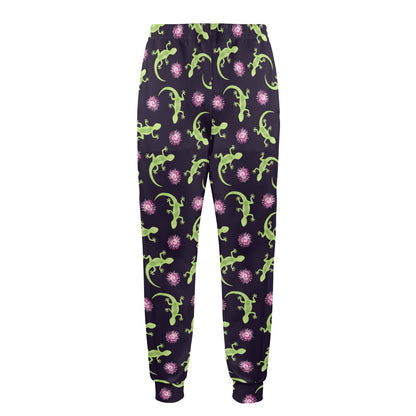 lizard Print Design LKS402 Men's Casual Track Pants