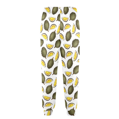Durian Pattern Print Design DR03 Men's Casual Track Pants