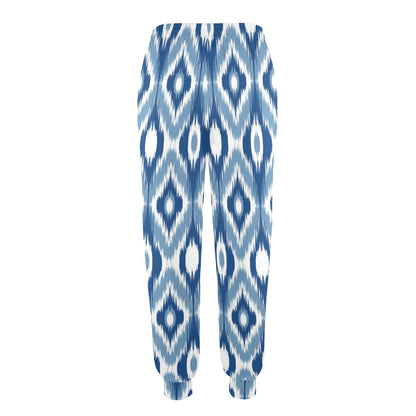 Ikat Pattern Print Design 03 Women's Casual Track Pants