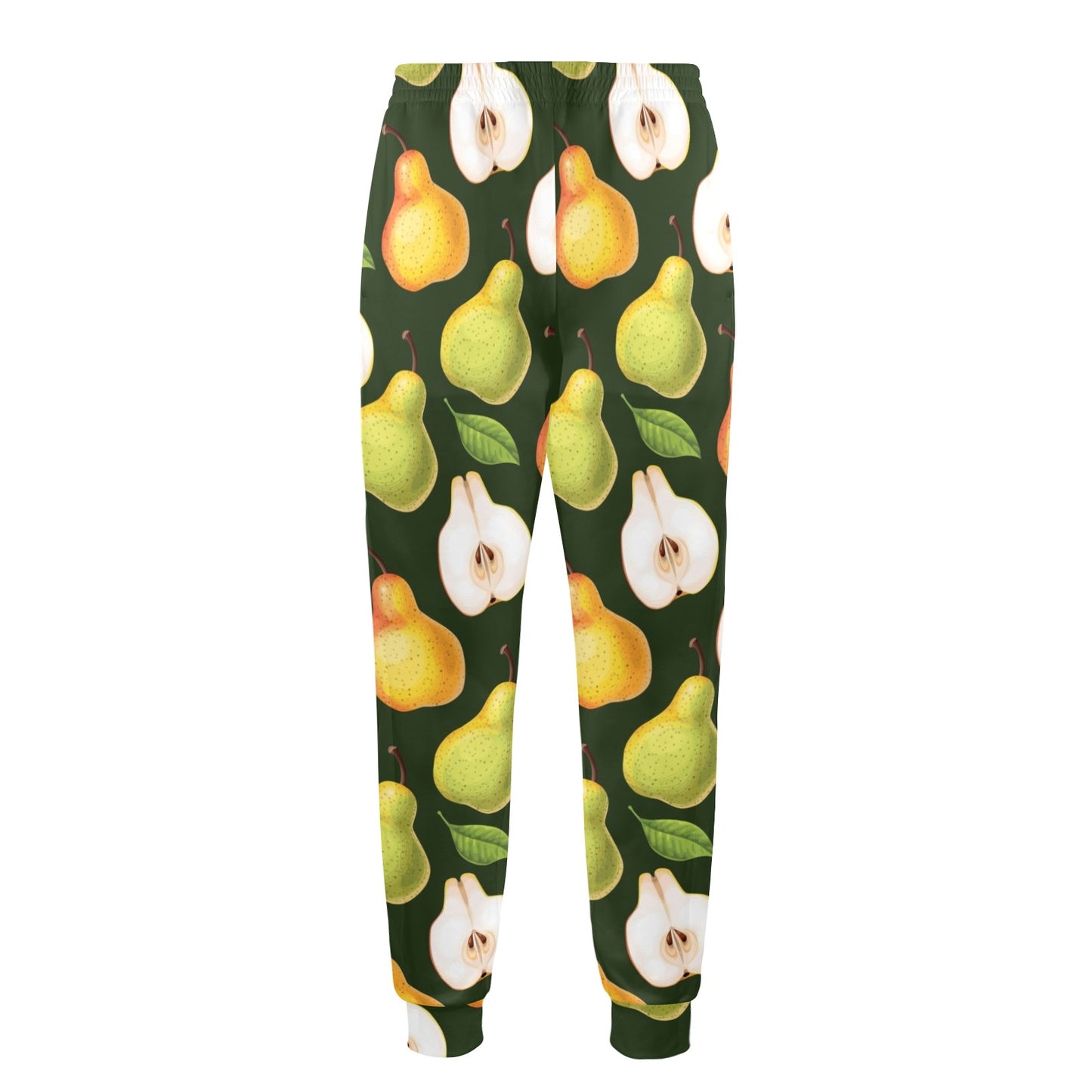 Pear Pattern Print Design PE06 Men's Casual Track Pants