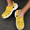 Agricultural Corn cob Pattern Unisex Clogs Shoes