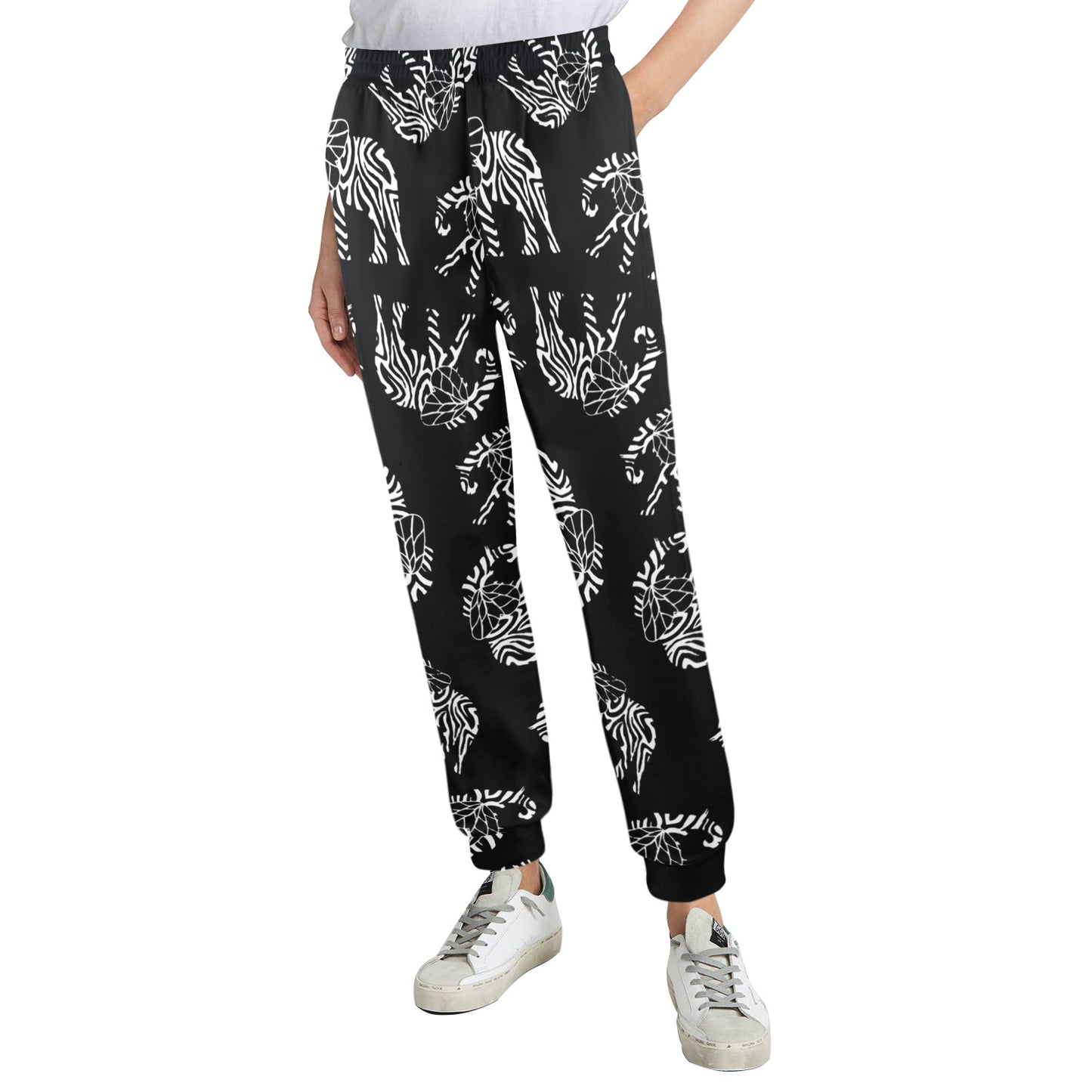Elephant Tribal Women's Casual Track Pants