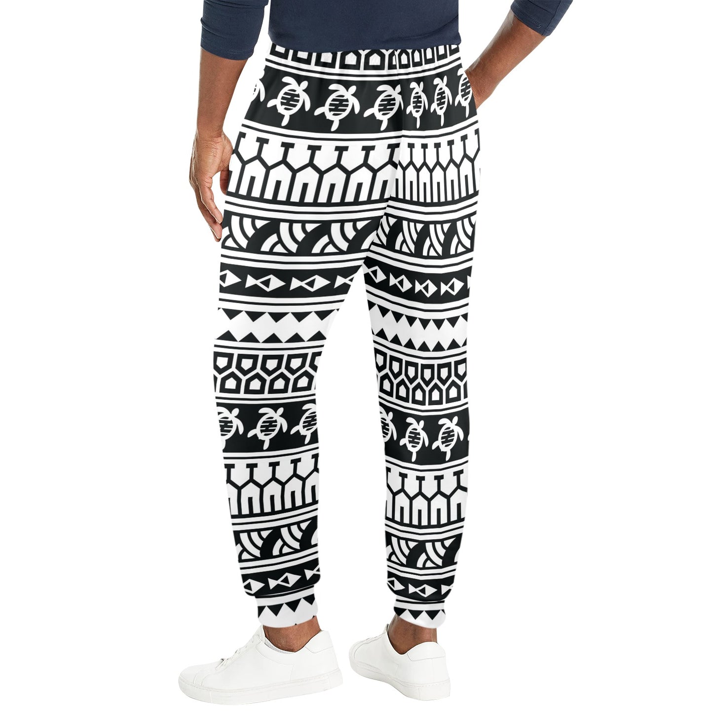 Samoan Pattern Print Design LKS303 Men's Casual Track Pants