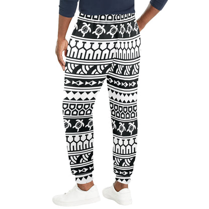 Samoan Pattern Print Design LKS303 Men's Casual Track Pants