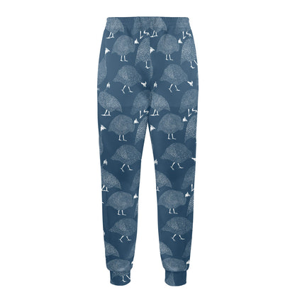 Guinea Fowl Print Design LKS401 Men's Casual Track Pants