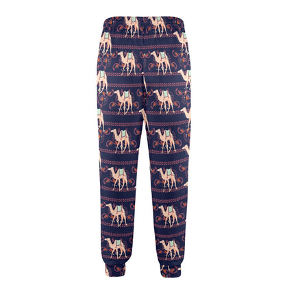 Camel Design Print Pattern JJ025 Men's Casual Track Pants