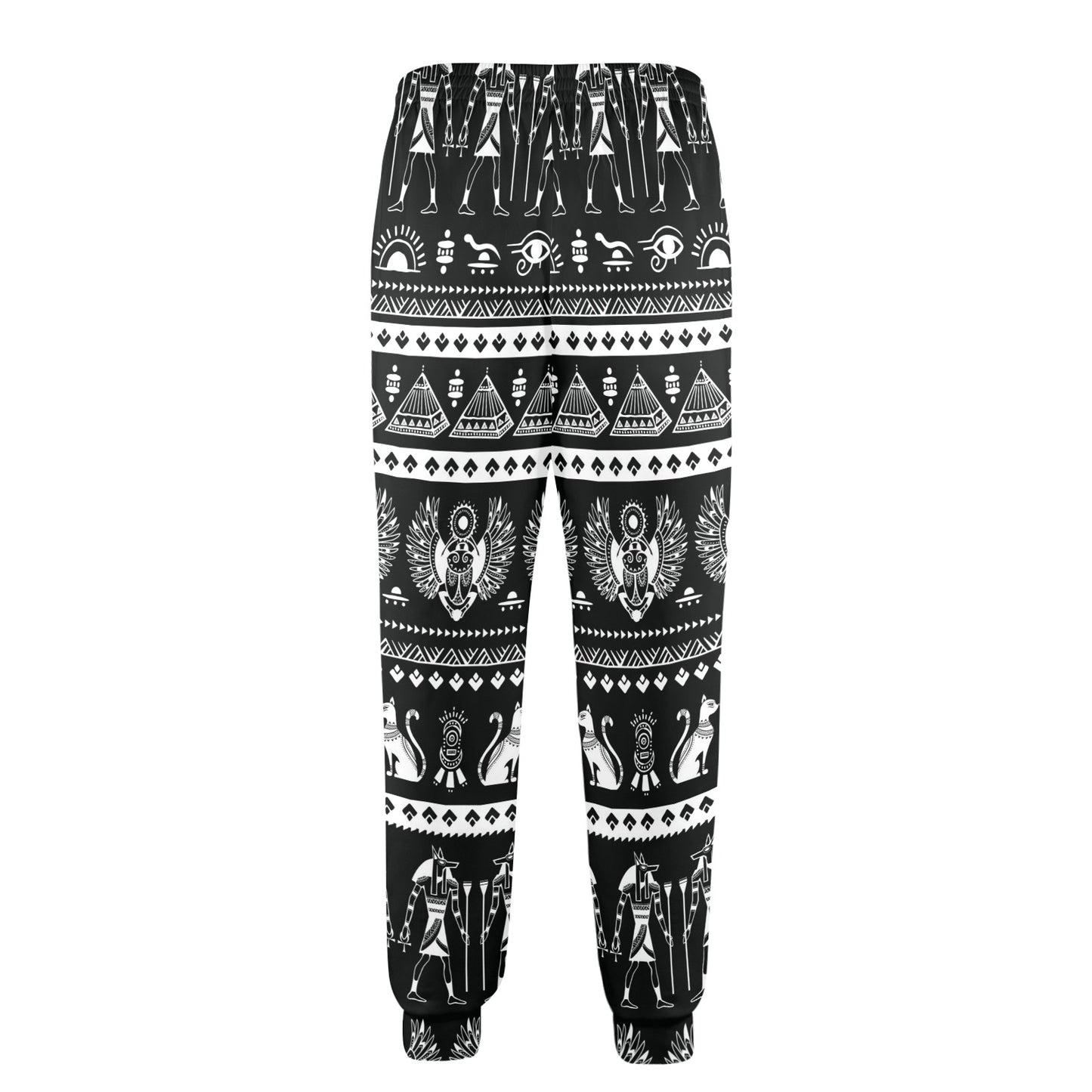 egyptian Design Print Pattern JJ0176 Men's Casual Track Pants