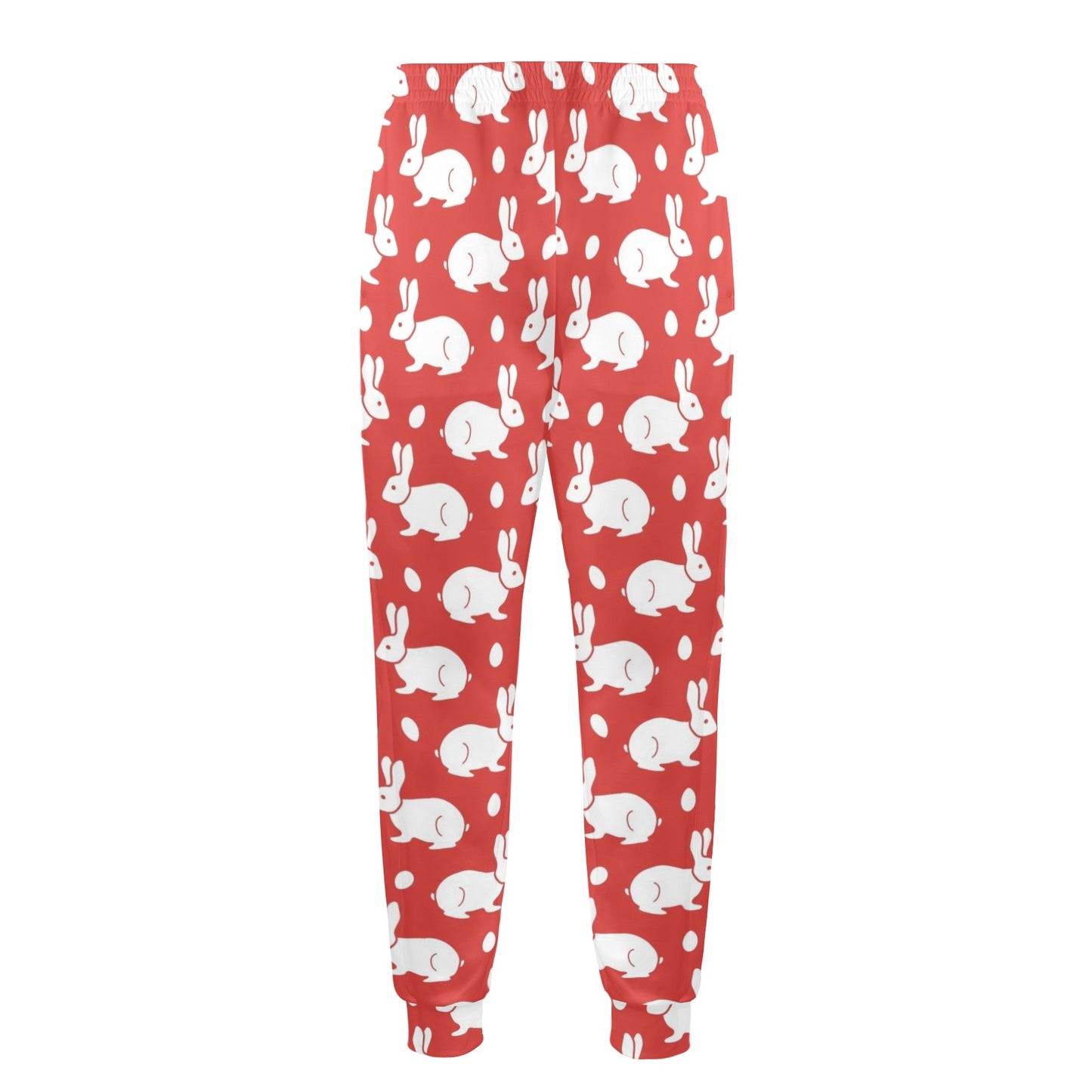 Rabbit Pattern Print Design RB017 Men's Casual Track Pants